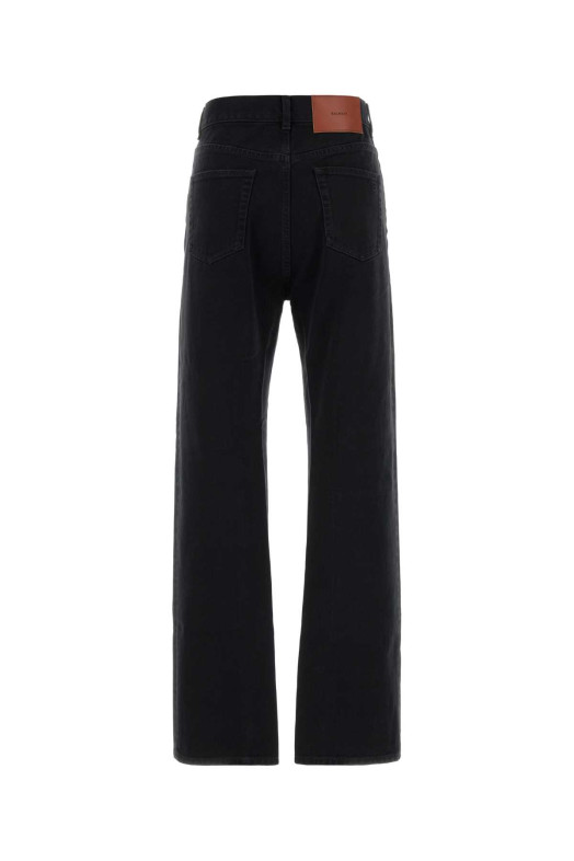 Джинсы из чёрного денима BALMAIN (PA0000000003)