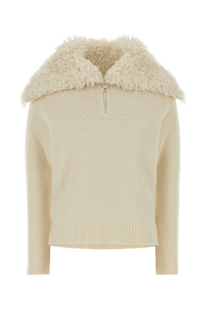 ZIP-UP SWEATER Brown LOEWE (S540Y14KIB)
