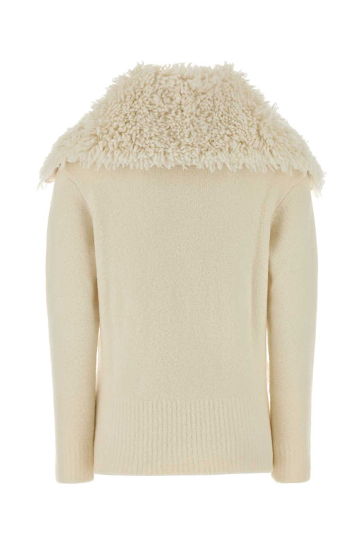ZIP-UP SWEATER Brown LOEWE (S540Y14KIB)