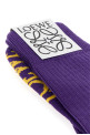 Purple stretch wool blend socks Black LOEWE (S540Y27J01)