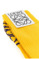Yellow stretch wool blend socks Yellow LOEWE (S540Y27J01)