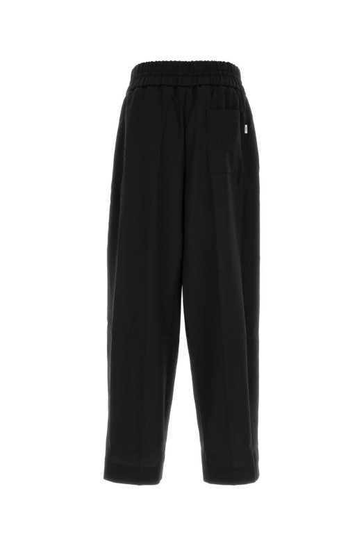 Black wool pant AMI (UTR918WV0211)