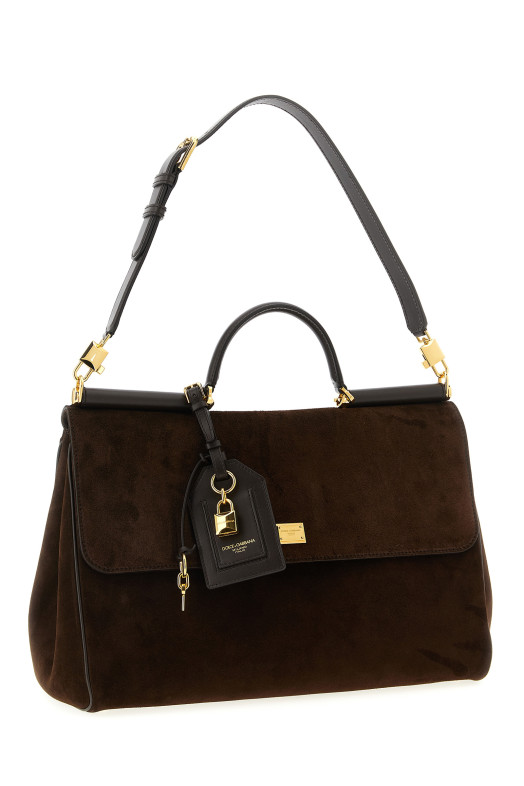 'My Sicily' large handbag Brown
