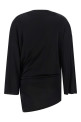 Metallic detail dress  Black