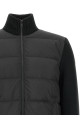 Кардиган із двох матеріалів, чорний MONCLER L20919B00027M1131999