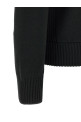 Кардиган із двох матеріалів, чорний MONCLER L20919B00027M1131999