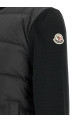 Кардиган із двох матеріалів, чорний MONCLER L20919B00027M1131999