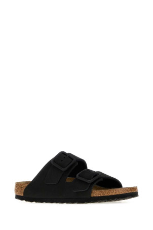 Black leather Arizona slippers Black BIRKENSTOCK (1031771)