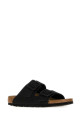 Black leather Arizona slippers Black BIRKENSTOCK (1031771)