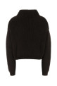 Dark brown cashmere cardigan KHAITE (18336645K645)