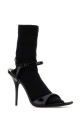 Чорні шкіряні сандалі Avenue Sock від BALENCIAGA (810517W12H2)