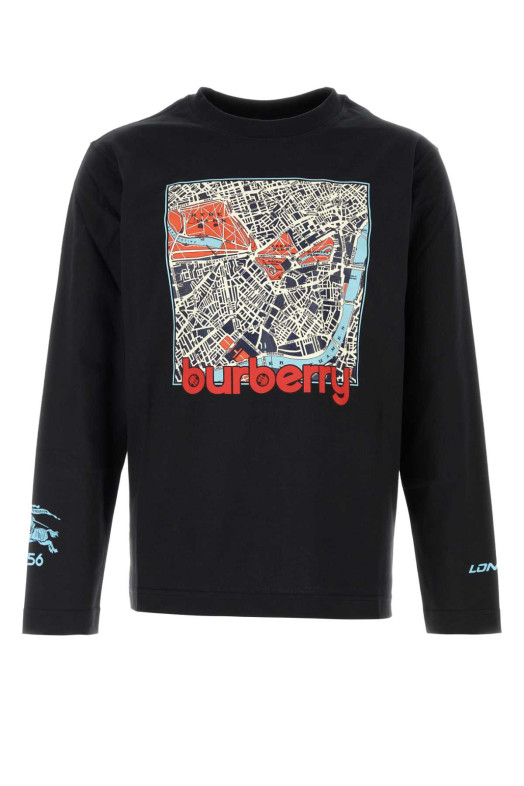 RYAN LS LND MAP Black BURBERRY (8134669)