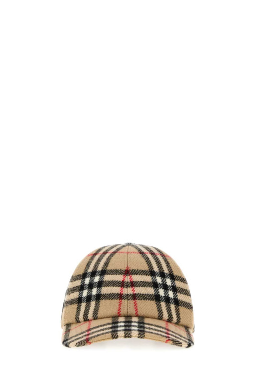 MH WOOL CHECK BASEBALL Multicolor BURBERRY (8135148)
