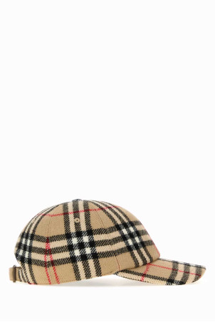 MH WOOL CHECK BASEBALL Multicolor BURBERRY (8135148)