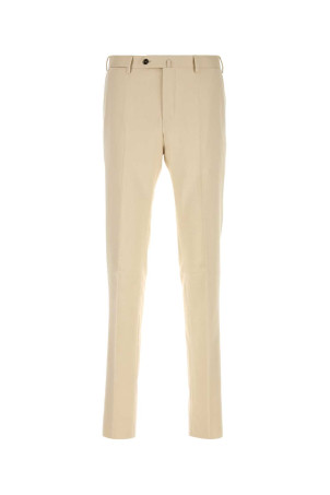 Cream cotton blend pant PT TORINO (COVS01Z00CL1SU06)