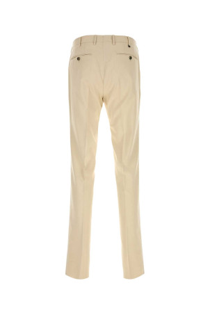 Cream cotton blend pant PT TORINO (COVS01Z00CL1SU06)