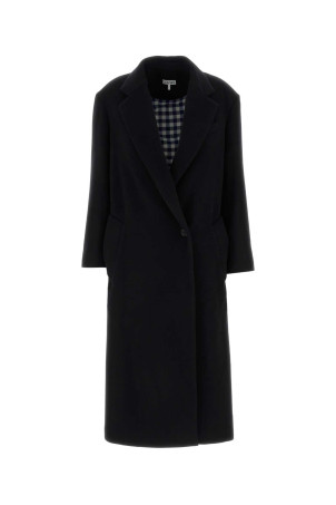 Black wool blend coat Black LOEWE (S540Y01XCK)