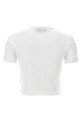 'Fendi' cropped T-shirt White
