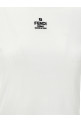 'Fendi' cropped T-shirt White