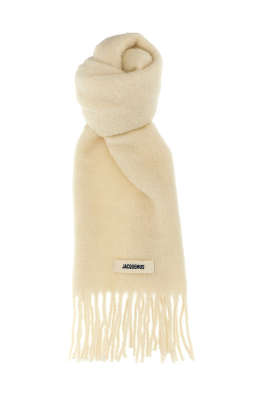 'L'Echarpe Carro' scarf White