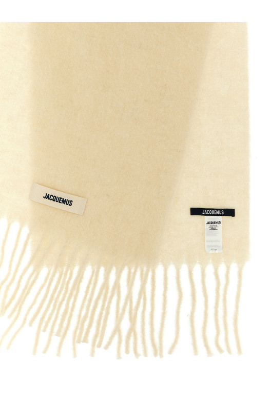 'L'Echarpe Carro' scarf White