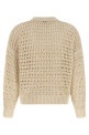 'Dazzling Braids' sweater Beige
