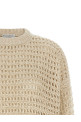 'Dazzling Braids' sweater Beige
