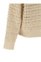 'Dazzling Braids' sweater Beige