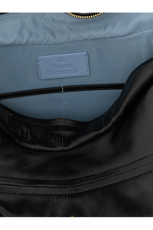 'Dolce' large shoulder bag Black