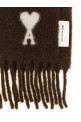 'Ami de Coeur' scarf Brown