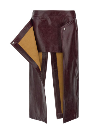 'Ember' skirt Bordeaux