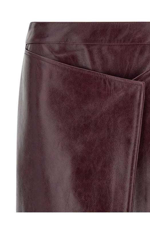 'Ember' skirt Bordeaux
