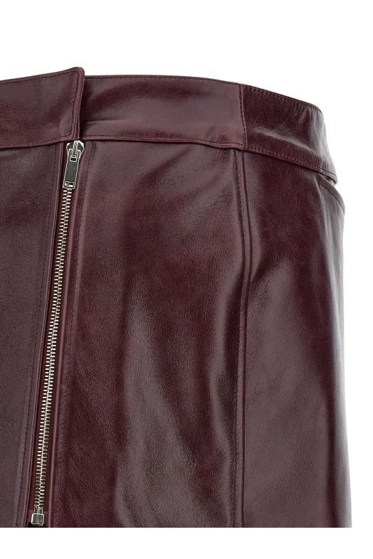 'Ember' skirt Bordeaux