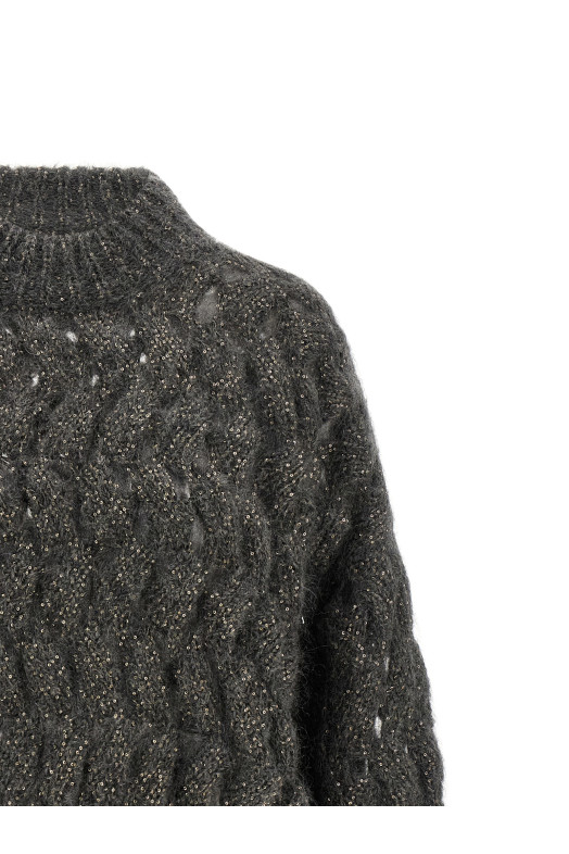'Dazzling Waves' sweater Gray