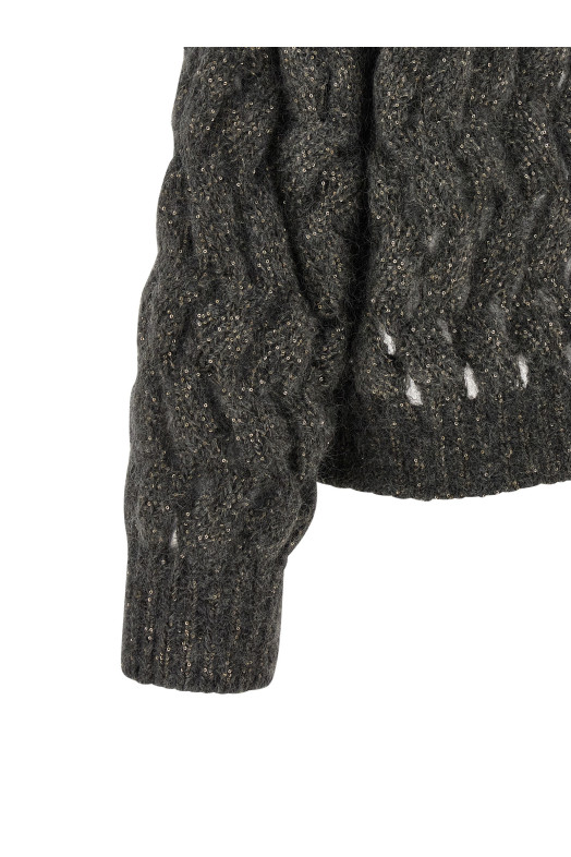'Dazzling Waves' sweater Gray