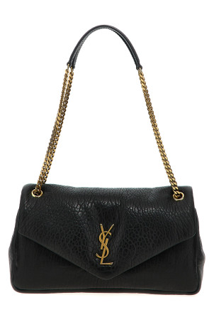 'Calypso' medium shoulder bag Black