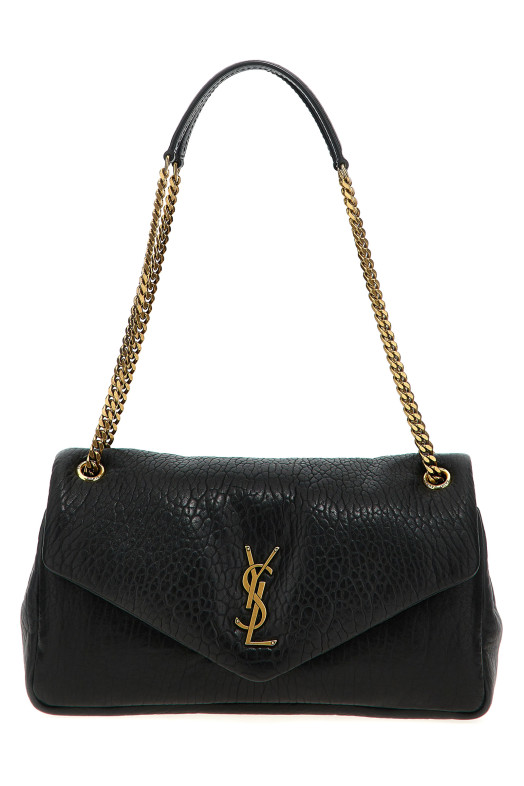 'Calypso' medium shoulder bag Black