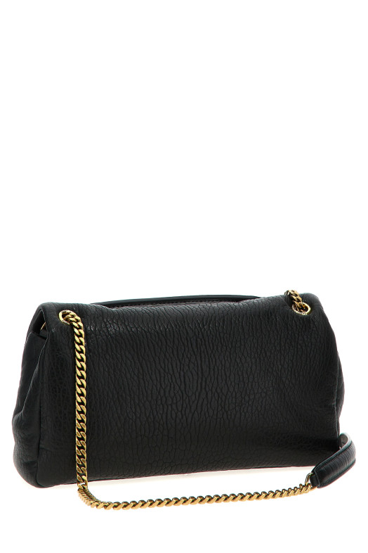 'Calypso' medium shoulder bag Black