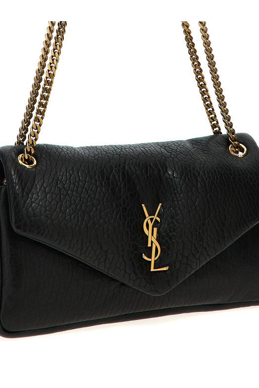 'Calypso' medium shoulder bag Black