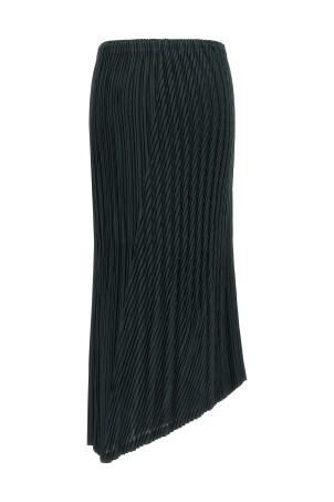 'Unfurling Pleats' skirt Blue