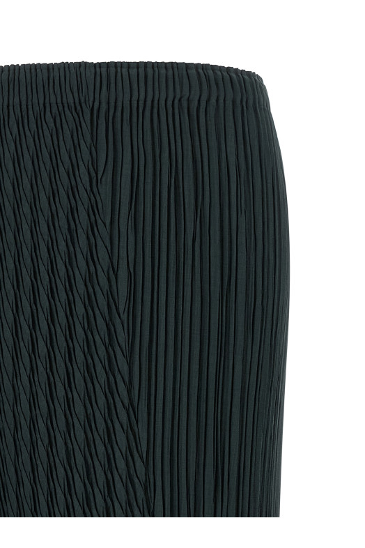 'Unfurling Pleats' skirt Blue