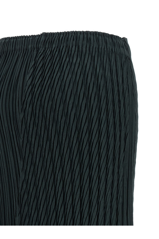 'Unfurling Pleats' skirt Blue