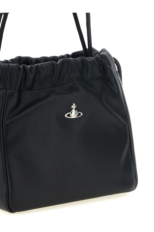 'Hilary' small bucket bag Black