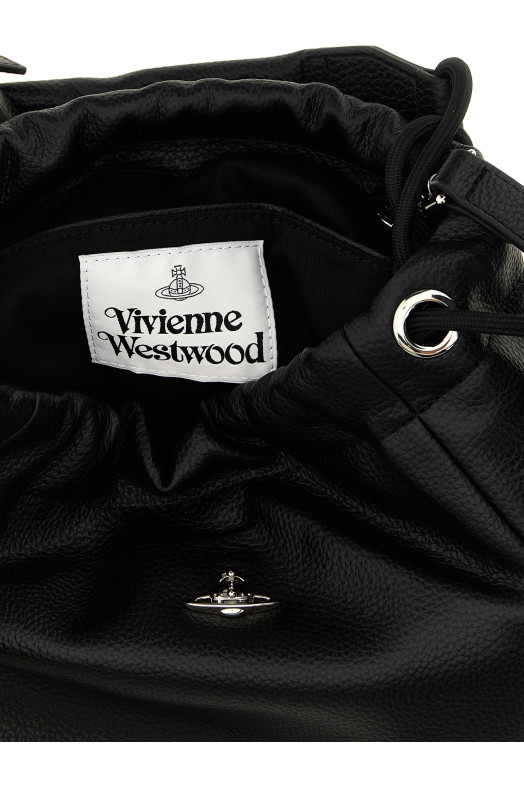 'Hilary' small bucket bag Black