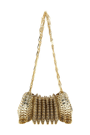 'New 1969 GM' shoulder bag  Gold