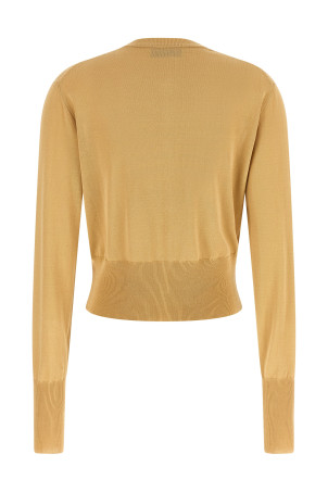 'Bea Cropped' cardigan Beige
