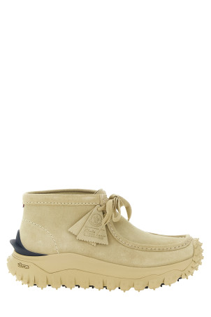 Moncler+Clarks 'Trailgrip Wallabee GTX' ankle boots Beige
