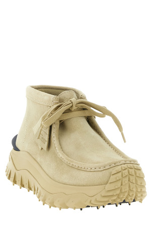 Moncler+Clarks 'Trailgrip Wallabee GTX' ankle boots Beige