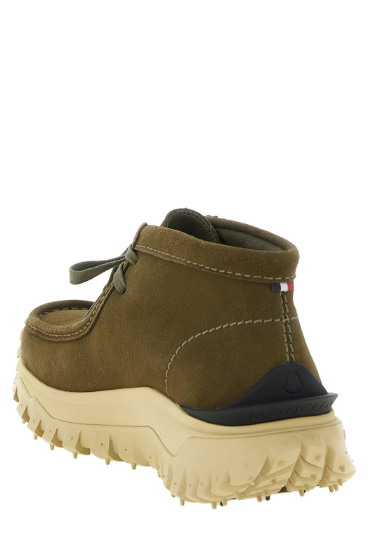 Ботинки Moncler+Clarks «Trailgrip Wallabee GTX», зелёные L209A4G00100N0112830