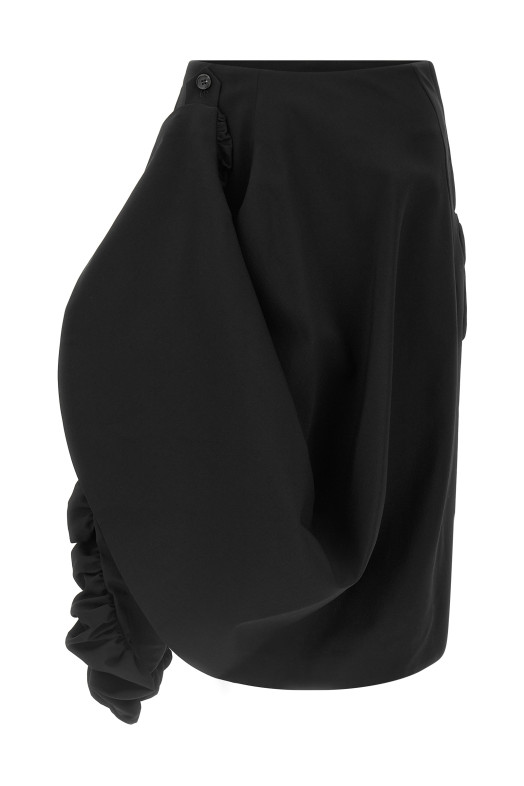 Sculptural skirt Black